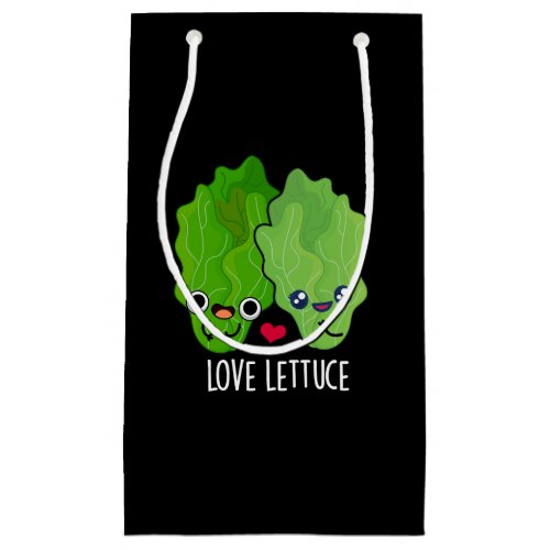 Love Lettuce Funny Veggie Pun  Small Gift Bag