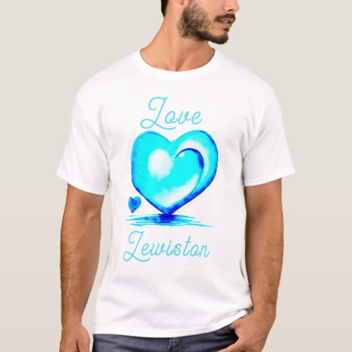 Love Lewiston Maine Honoring Victims  T_Shirt