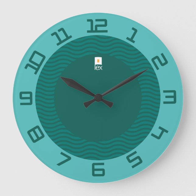 LOVE LEX REDREEN BY MASANSER LARGE CLOCK (Front)