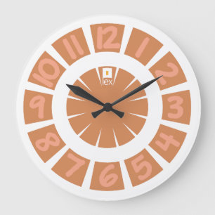 LOVE LEX REVIVAL BY MASANSER PIXELAT LARGE CLOCK