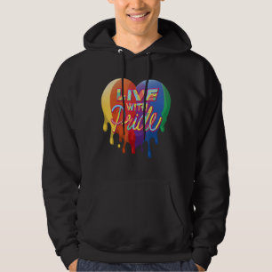 Love Lgbt Flag Gay Men Women Rainbow Pride Month P Hoodie