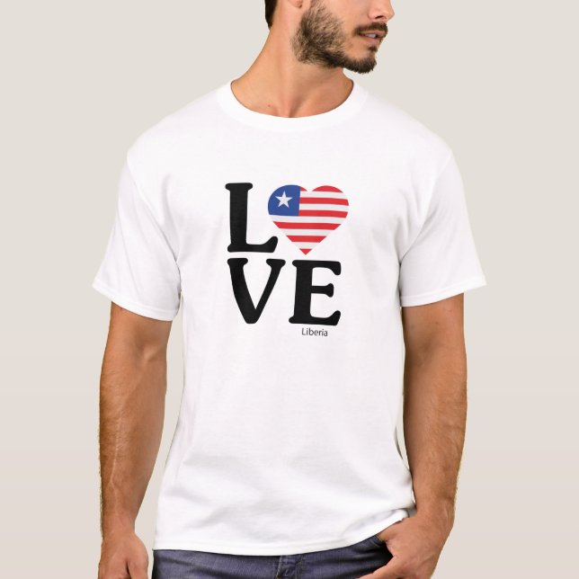 Love Liberia T-Shirt (Front)