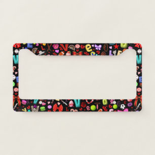 Love License Plate Frame