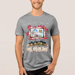 Love, Lies, and a Lethal Schnoz Absurd Tri-Blend Shirt
