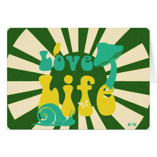 Love Life Card (Front Horizontal)