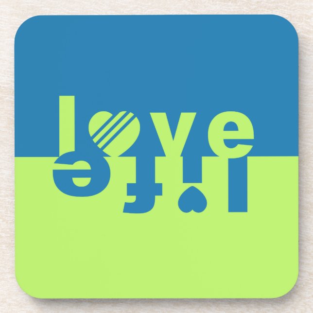LOVE LIFE coasters (Front)