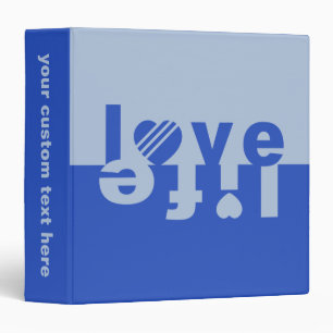 Love / Life custom binders