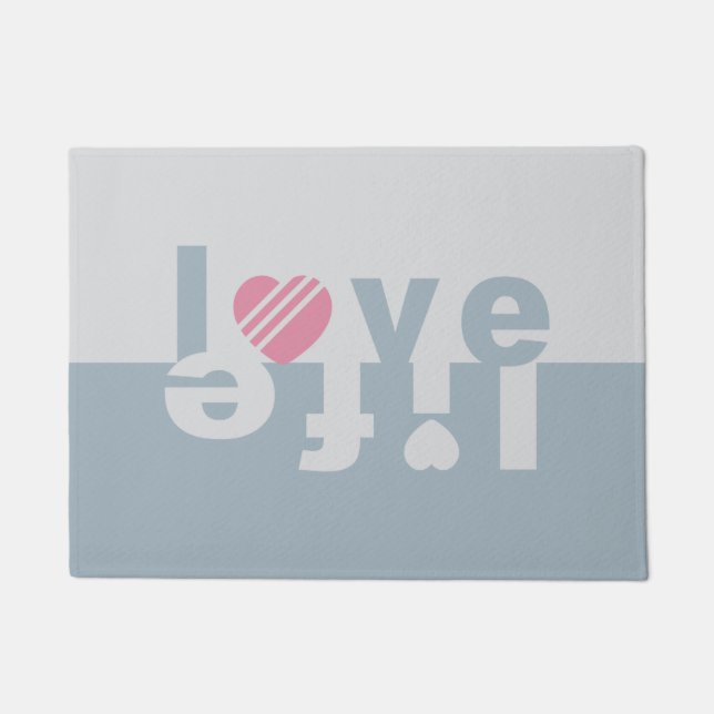 Love / Life door mats (Front)