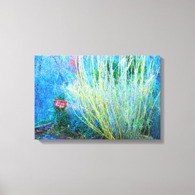 love life garden wrapped canvas (Front)