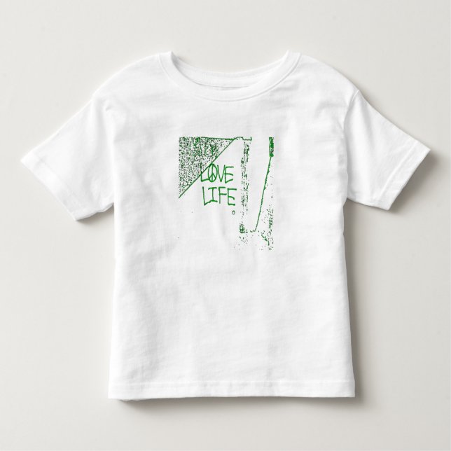 Love Life Graffiti Toddler T-Shirt (Front)