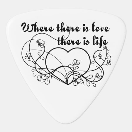 Love Life Guitar Pick
