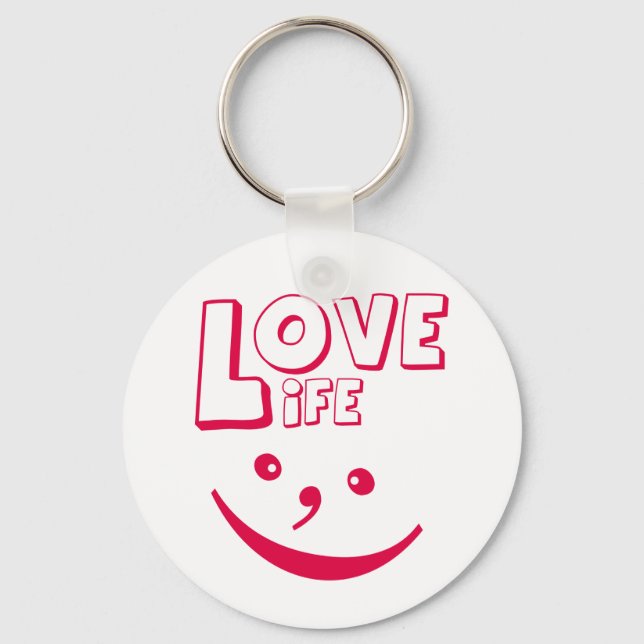 Love life keychain (Front)