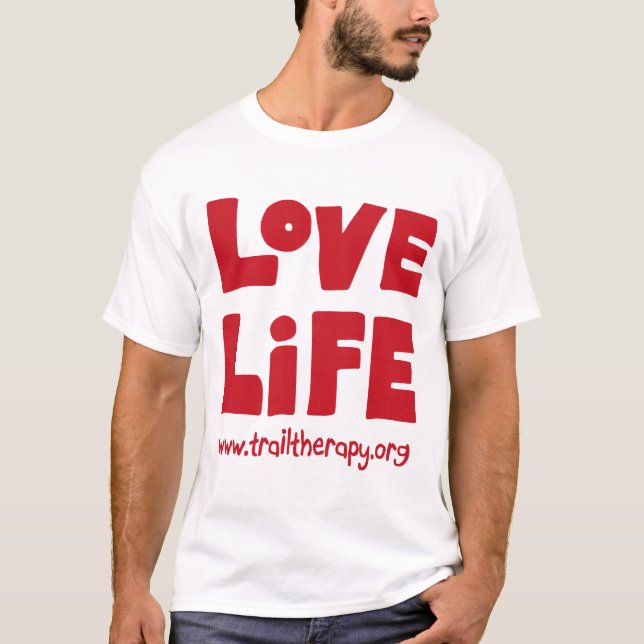 Love Life Microfiber Wicking T-Shirt (Front)