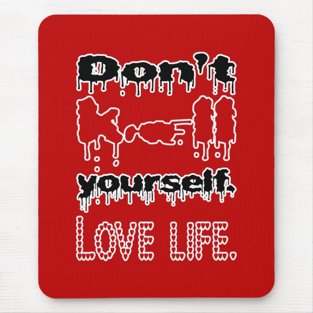 Love Life Mouse Pad (Front)