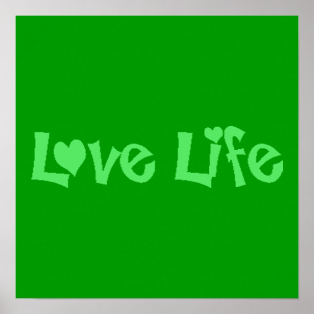 Love Life Poster (Front)