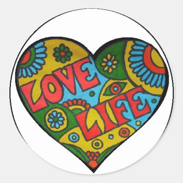 Love Life Sticker (Front)