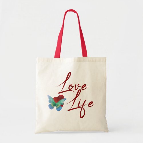 Love Life Tote Bag