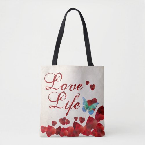 Love Life Tote Bag