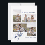 Love & Light Heart Hanukkah 4 Photo Card<br><div class="desc">Celebrate the Festival of Lights in a warm, modern way with this customizable Hanukkah photo card – perfect for sharing love, light, and joy with those who matter most. Designed with simplicity and elegance, this card features a heartfelt “Love and Light” message in a hand-lettered script, framed inside a charming...</div>