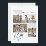 Love & Light Heart Hanukkah 4 Photo Card<br><div class="desc">Celebrate the Festival of Lights in a warm, modern way with this customizable Hanukkah photo card – perfect for sharing love, light, and joy with those who matter most. Designed with simplicity and elegance, this card features a heartfelt “Love and Light” message in a hand-lettered script, framed inside a charming...</div>