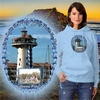 Love Lights the Way, Family Holds the Tide 0948 Hoodie
