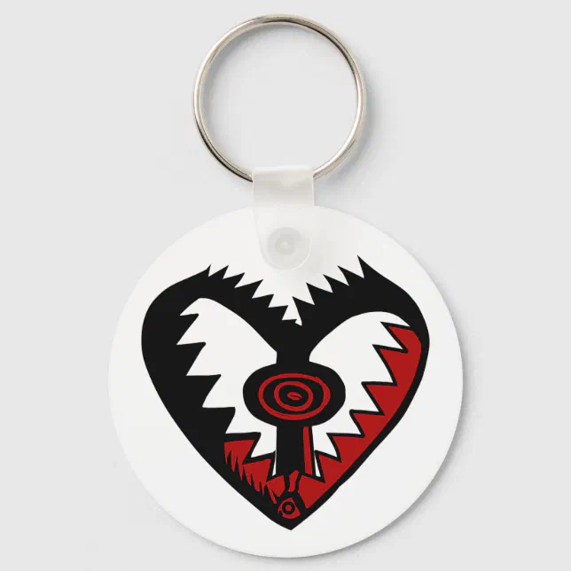 Love like a bear trap keychain Zazzle