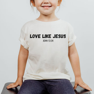 Love Like Jesus Christian Kid's Shirt