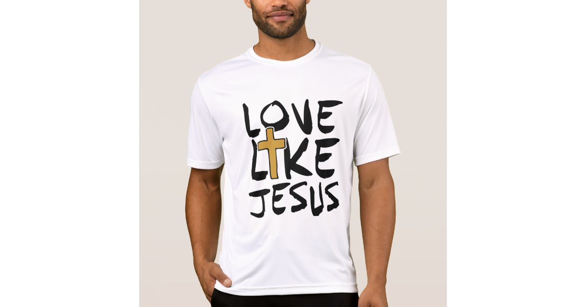 Love Like Jesus Positive Catholic Preppy Retro Chr Hoodie