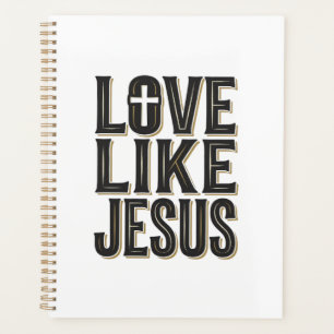 Love Like Jesus Christian Typography Design_1 Planner