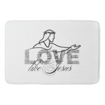 Love Like Jesus Christian Typography Design