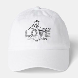 Love Like Jesus Christian Typography Design Hat