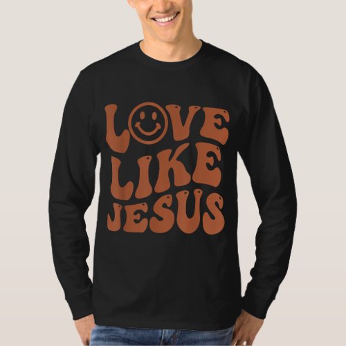 Love Like Jesus Christian Womens Kids Girl Apparel T_Shirt
