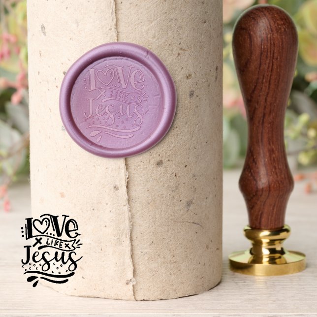 Love Like Jesus Contemporary  Wax Seal Stamp (Love Like Jesus Contemporary Wax Seal Stamp)