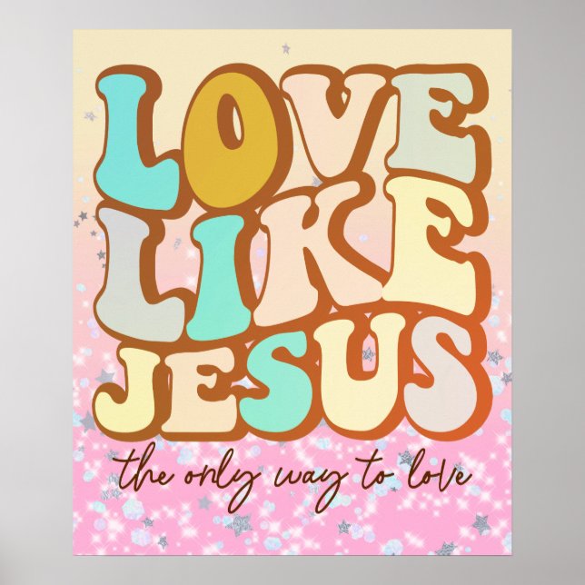 Love Like Jesus  Poster (Front)