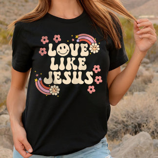 Love Like Jesus Shirt, Comfort Colors, Trendy T-Shirt