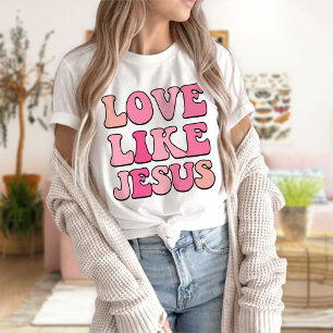 Love Like Jesus Shirt, Comfort Colors, Trendy T-Shirt