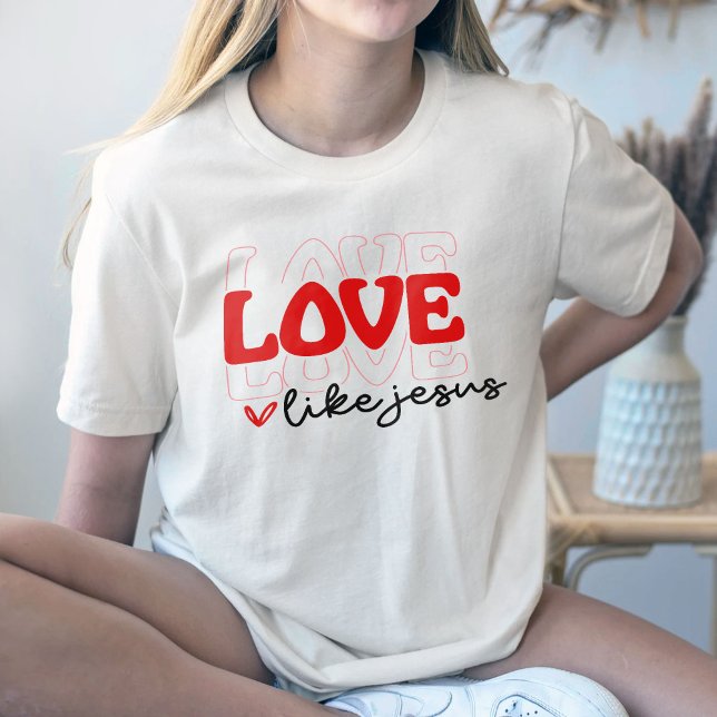 Love Like Jesus Shirt, Western Christian T-Shirt (Creator Uploaded)
