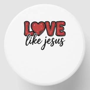 Love Like Jesus Vintage Christian Shirt Design_1 Mini Candle Favors