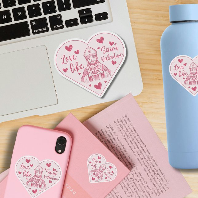 Love Like St Valentine Heart Doodle Drawing Sticker (Creator Uploaded)