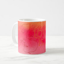 Love Line Mug - Unbroken Couple Art