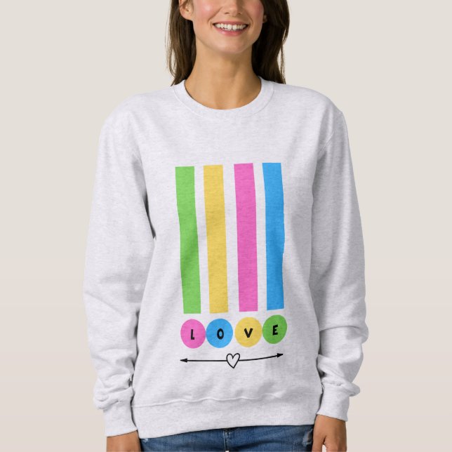 love line sweatshirt (Front)