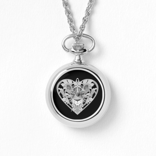 Love Lioness Locket ladies watch (Front)