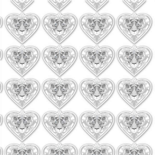 Love Lioness Locket (sheet) contour stickers (Front)