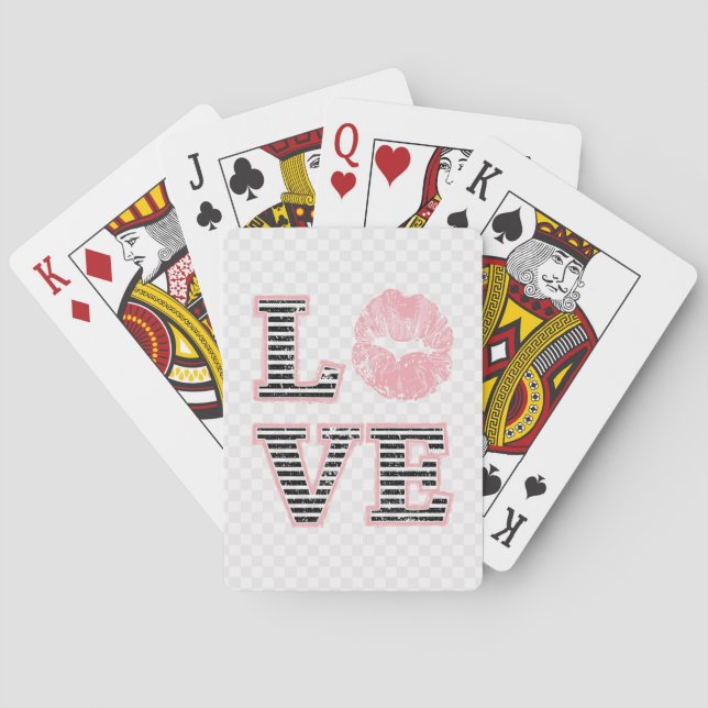 Love Lips Poker Cards (Back)