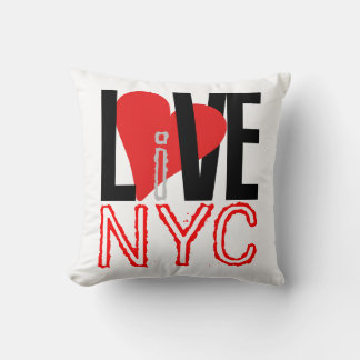 Love & Live In NYC Pillow