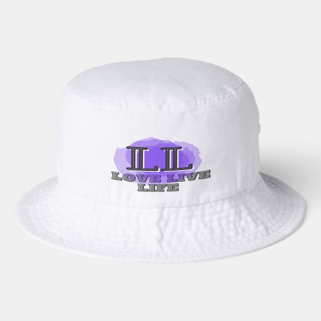 Love Live Life  Bucket Hat (Front)