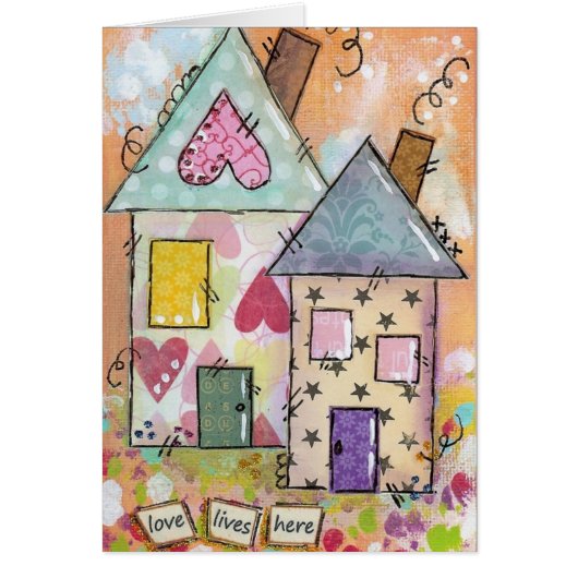 love lives here. cards (Front)