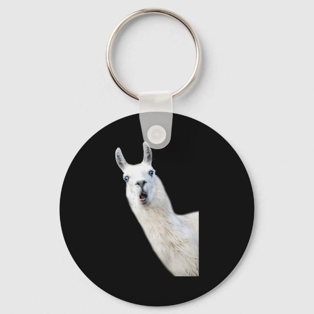 Love Llama Women Shirt Llama Lovers For Kids And G Keychain (Front)