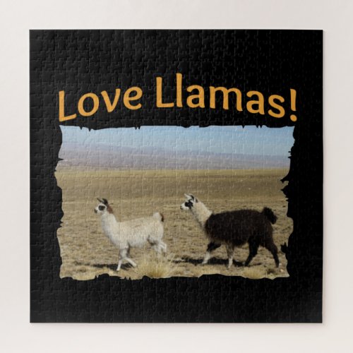 Love Llamas - Best Friends Jigsaw Puzzle