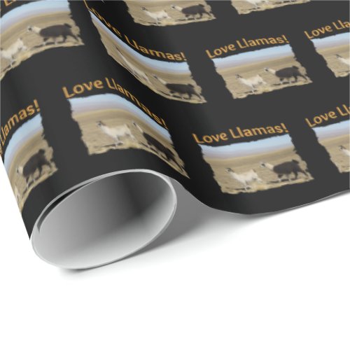 Love Llamas - Best Friends Wrapping Paper